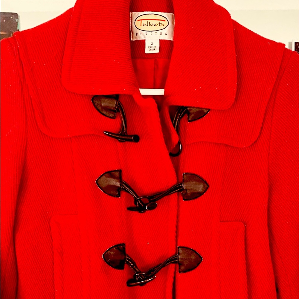 🌟VINTAGE TALBOTS🌟 TOGGLE COAT